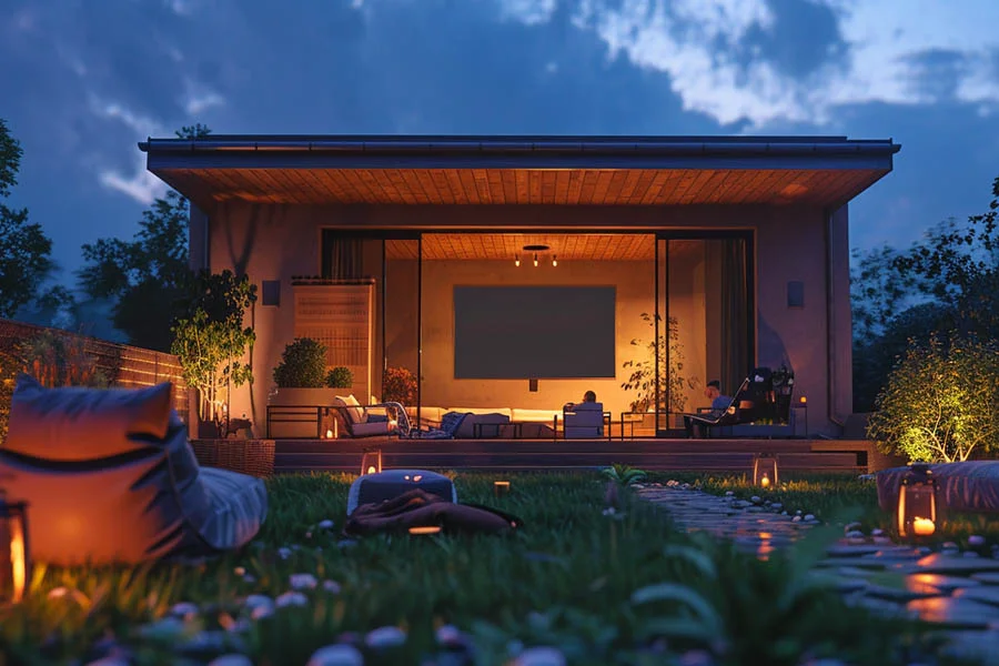 projector tv for bedroom
